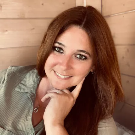 Blau Grau Modern Geradlinig Webinar Coach LinkedIn Beitrag